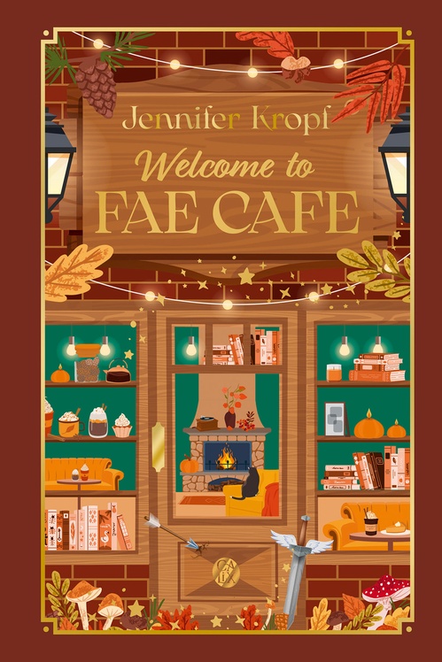 Couverture ebook de Welcome to Fae Café, de Jennifer Kropf