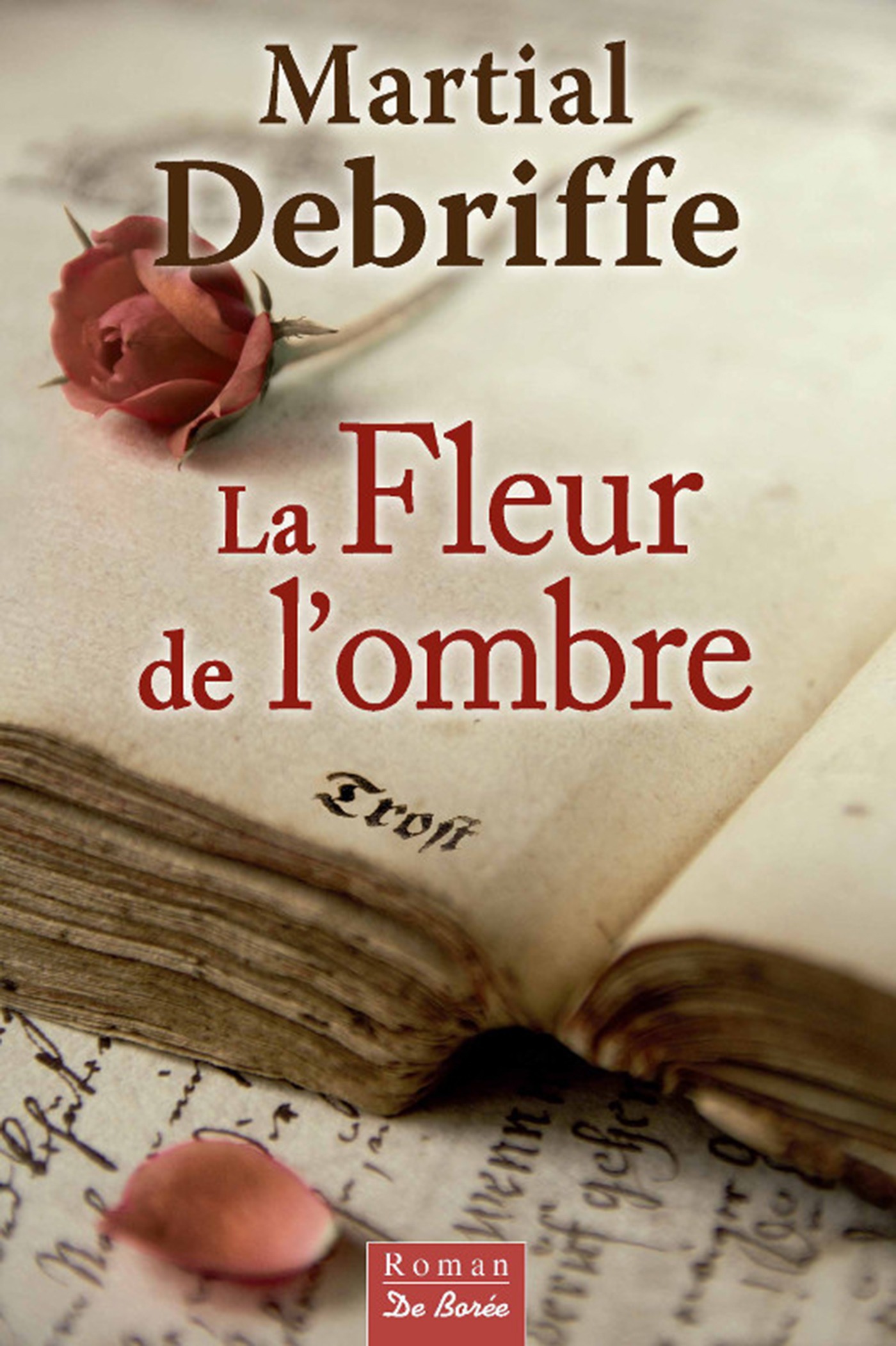 ebook cover of La Fleur de l'ombre, by Martial Debriffe
