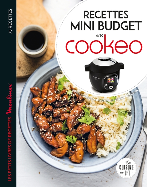 Couverture ebook de Recettes mini budget avec cookeo, de Juliette Lalbaltry