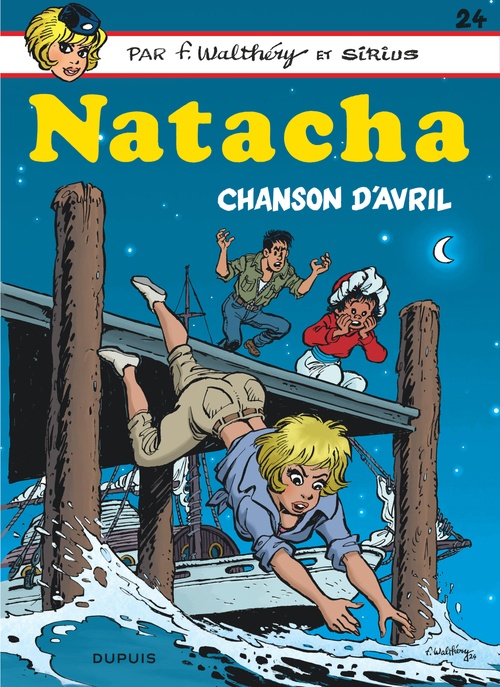 Couverture ebook de Natacha - Tome 24 - Chanson d'avril, de Sirius