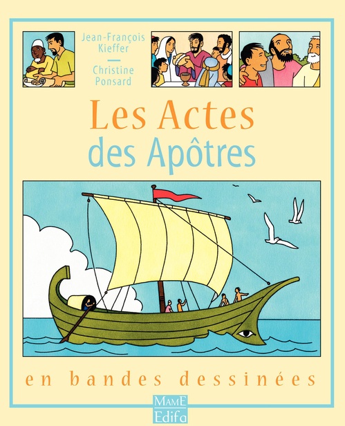 ebook cover of Les Actes des Apôtres, by Ponsard/Kieffer