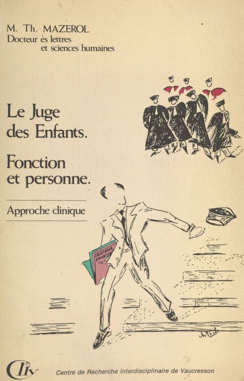 ebook cover of Le juge des enfants : fonction et personne, by Marie-Therese Mazerol