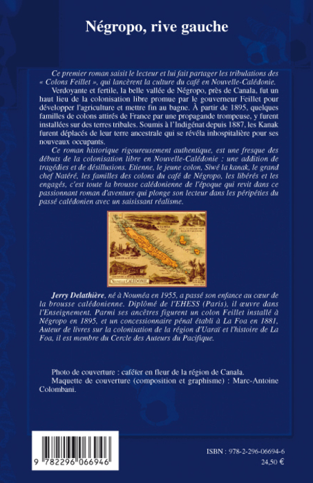 Couverture ebook de Negropo rive gauche, de Jerry Delathière