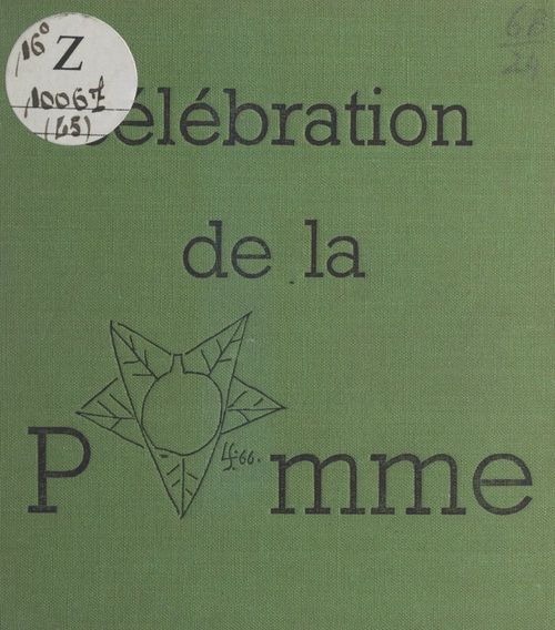 Couverture ebook de Célébration de la pomme, de Franz Hellens