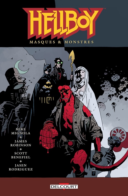ebook cover of Hellboy T14 - Masques & Monsters, by Mike Mignola