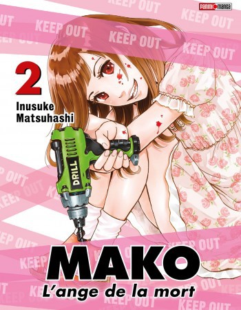 ebook cover of Mako : L'ange de la mort T02, by Kensuke Matsuhashi