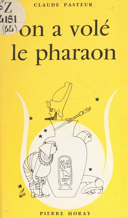 Couverture ebook de On a volé le Pharaon, de Claude Pasteur