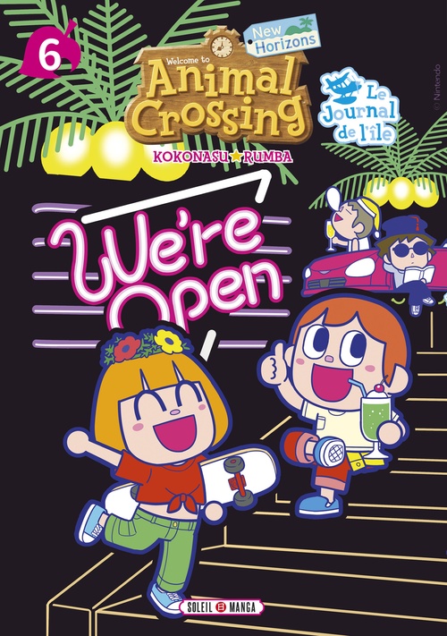 Couverture ebook de Animal Crossing : New Horizons - Le Journal de l'île T06, de Nintendo