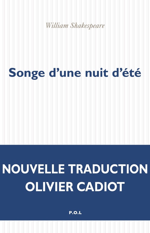 ebook cover of Songe d'une nuit d'été, by William Shakespeare