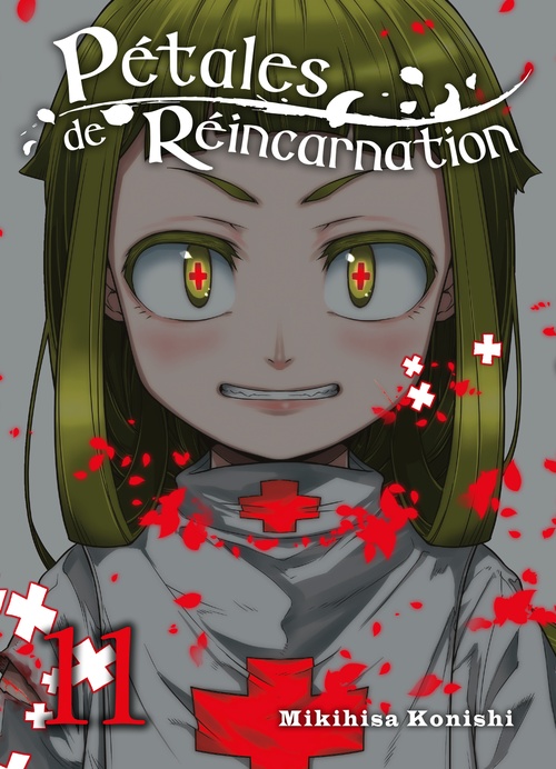 Couverture ebook de Pétales de réincarnation T11, de Mikihisa Konishi