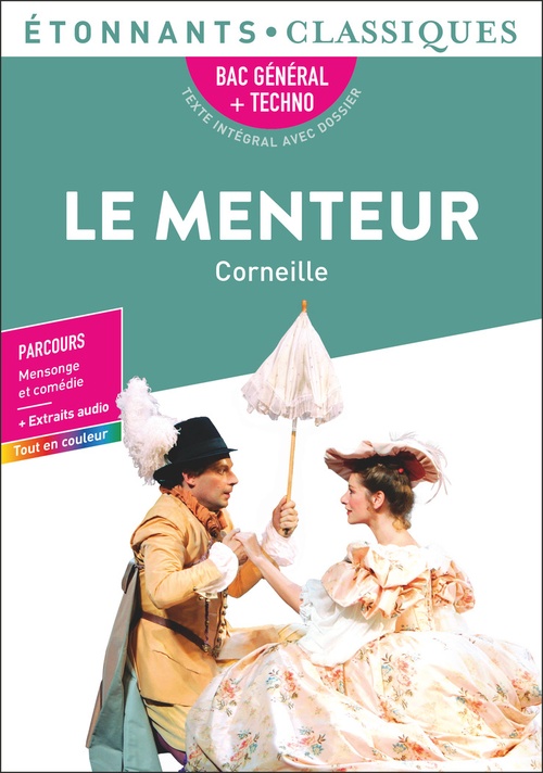 ebook cover of Le Menteur (BAC 2025), by Pierre Corneille