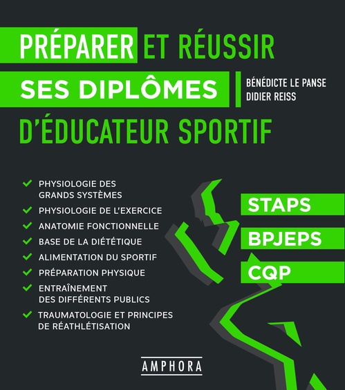ebook cover of Préparer et réussir ses diplômes d'éducateur sportif, by Bénédicte Le Panse, Didier Reiss