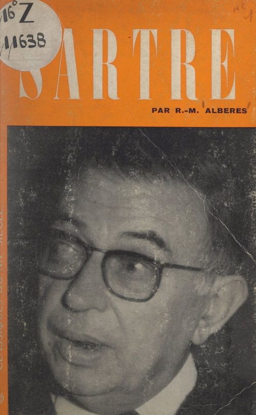 ebook cover of Jean-Paul Sartre, by Rene Marill Alberes