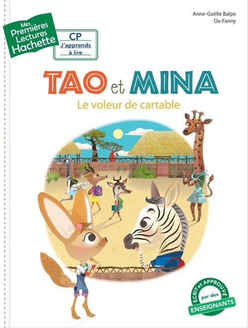 ebook cover of Tao et Mina - Le voleur de cartable, by Anne-Gaëlle Balpe
