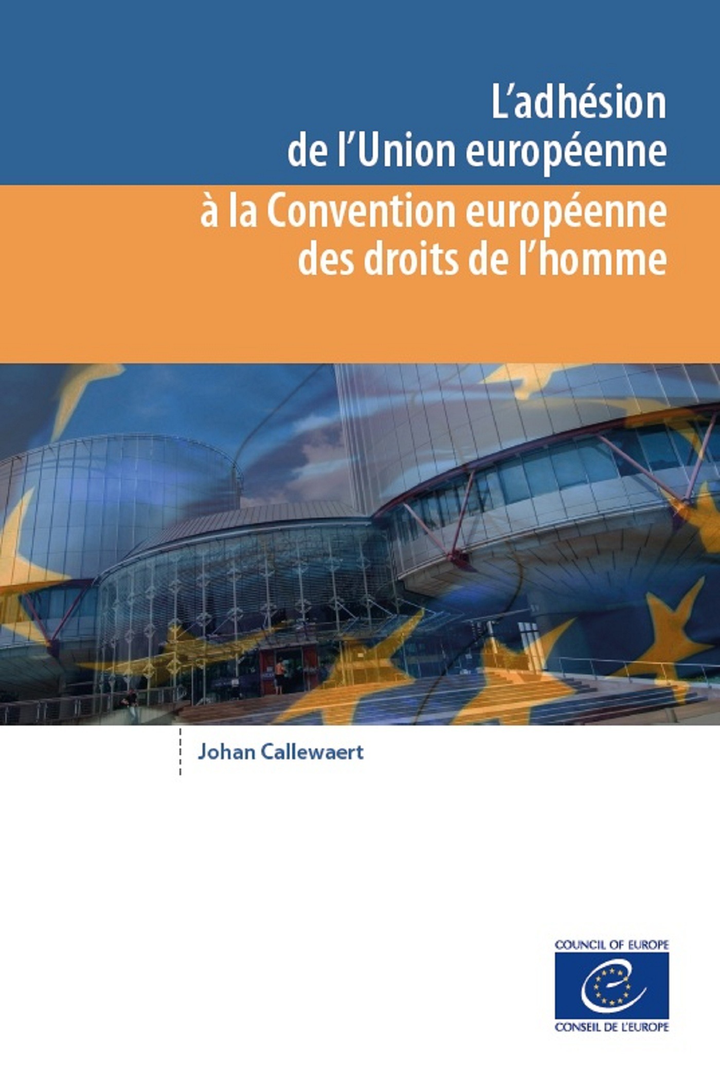 Couverture ebook de L'adhésion de l'Union européenne à la Convention européenne des droits de l'homme, de Collectif