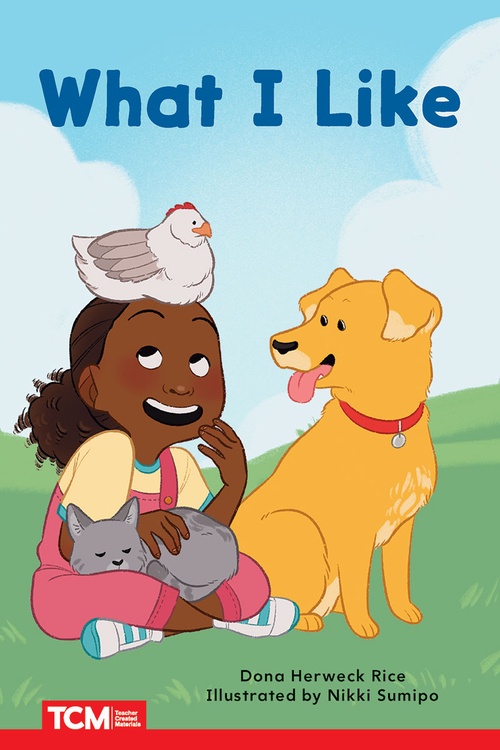 Couverture ebook de What I Like, de Dona Herweck Rice