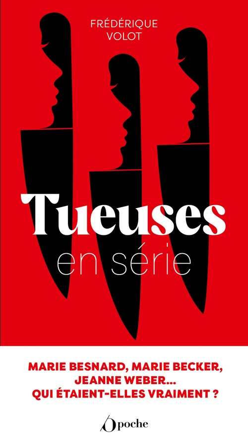 Couverture ebook de Tueuses en série, de Frédérique Volot