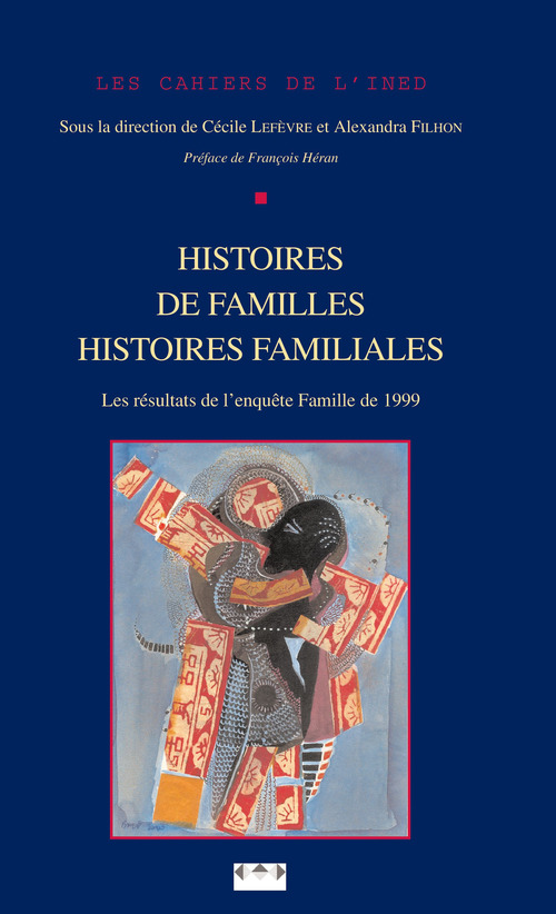 Couverture ebook de Histoire de familles, histoires familiales, de
