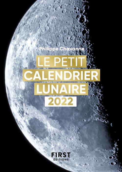 Couverture ebook de Petit livre de - Calendrier lunaire 2022, de Philippe Chavanne