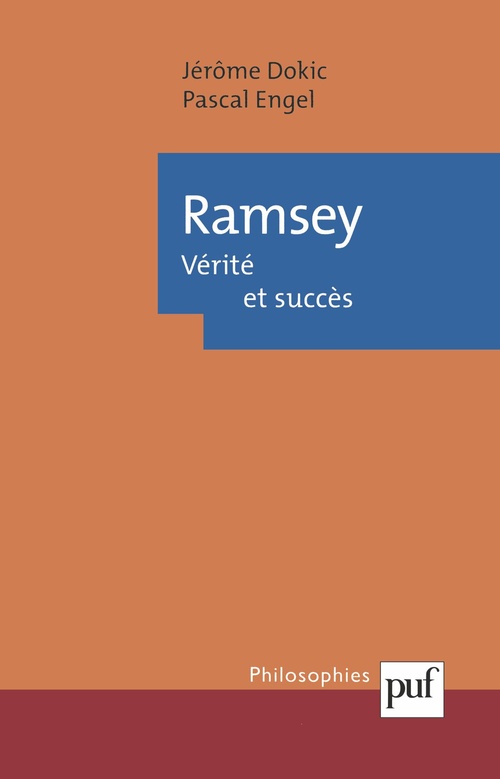 Couverture ebook de Ramsey : Vérité et succès, de Jerome Dokic, Pascal Engel