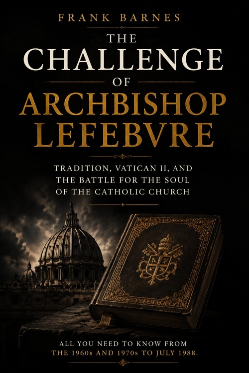 ebook cover of The Challenge of Archbishop Lefebvre, by Frank Barnes