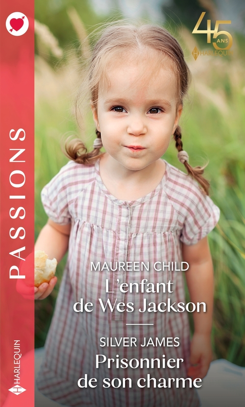Couverture ebook de L'enfant de Wes Jackson - Prisonnier de son charme, de Maureen Child, Silver James