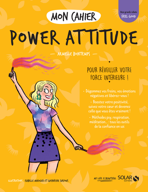 ebook cover of Mon cahier Power attitude, by Armelle Bontemps, Isabelle Maroger, Guenièvre Suryous