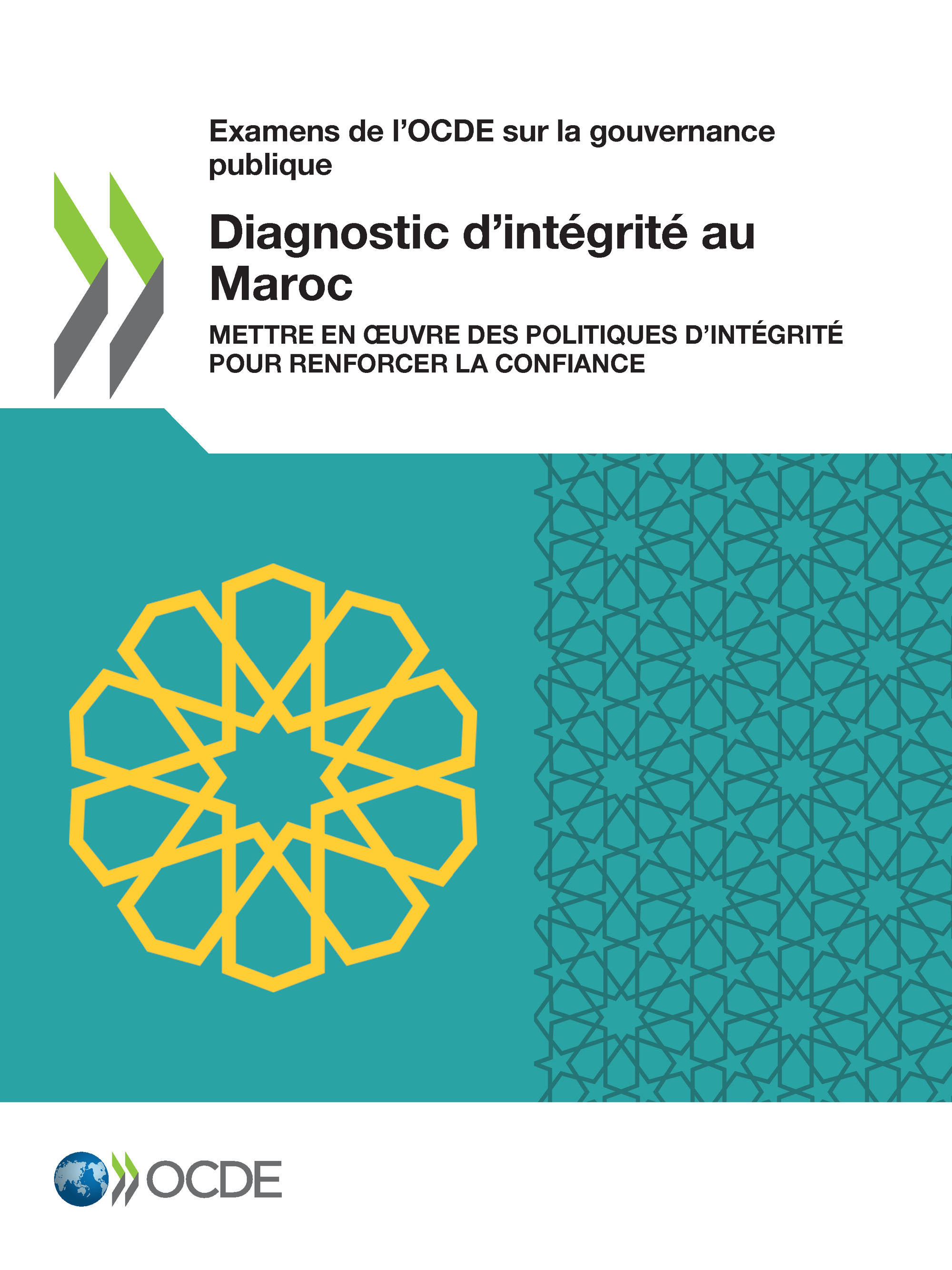 Couverture ebook de Diagnostic d'intégrité au Maroc, de Collectif