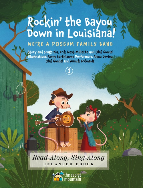 Couverture ebook de Rockin' the Bayou Down in Louisiana!, de Bia Krieger