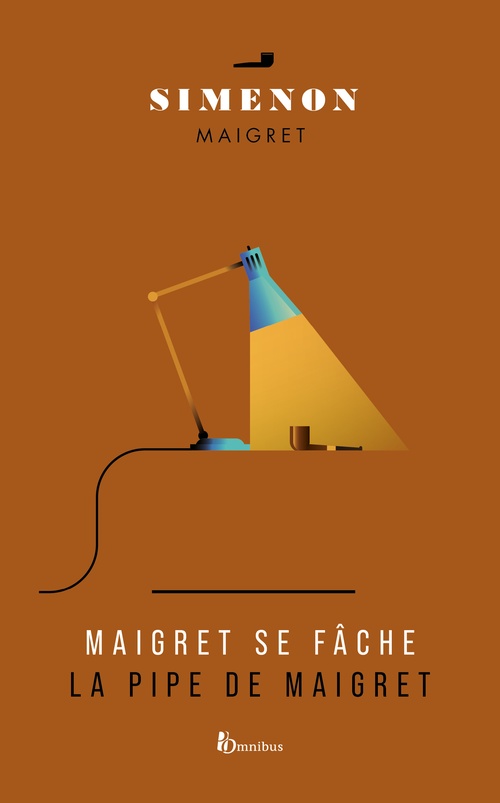 ebook cover of MAIGRET SE FACHE - LA PIPE DE MAIGRET, by Georges Simenon