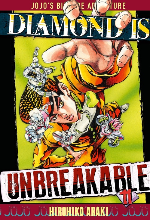 Couverture ebook de Jojo's - Diamond is unbreakable T11, de Hirohiko Araki