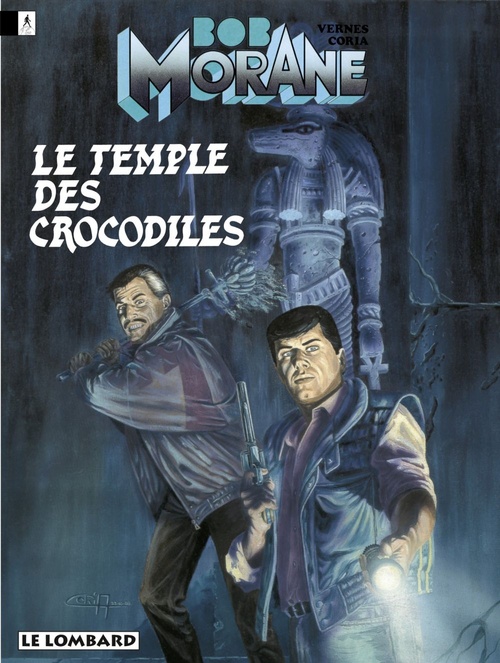 ebook cover of Bob Morane - Tome 23 - Le Temple des crocodiles, by Vernes