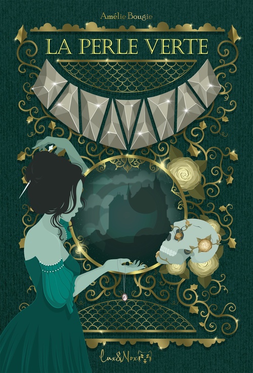 Couverture ebook de La perle verte, de Amélie Bougie