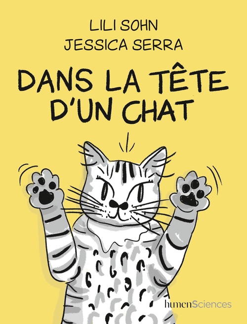 ebook cover of Dans la tête d'un chat, by Jessica Serra, Lili Sohn