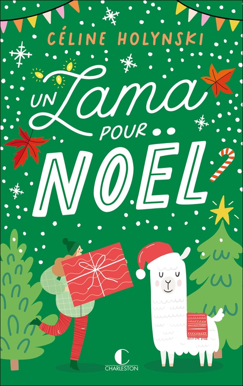 Couverture ebook de Un lama pour Noël, de Céline Holynski