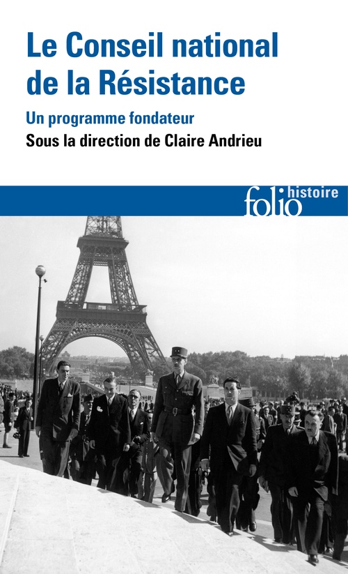 Couverture ebook de Le Conseil national de la Résistance, de Collectif, Claire Andrieu