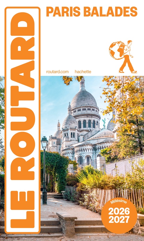Couverture ebook de Guide du Routard Paris balades 2026/27, de Collectif