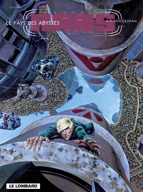 Couverture ebook de Hans - Tome 12 - Le Pays des abysses, de Duchâteau