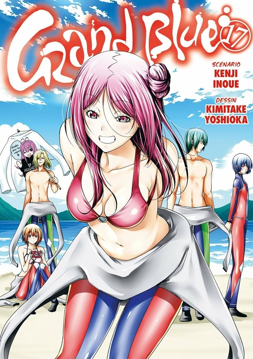 Couverture ebook de Grand Blue - Tome 17 - Grand Blue, de Kenji Inoue