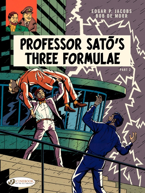 Couverture ebook de Blake & Mortimer - Volume 23 - Professor Sato's Three Formulae (Part 2), de Edgar Pierre Jacobs