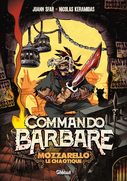 Couverture ebook de Commando Barbare, le roman illustré, de Nicolas Keramidas