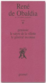 Couverture ebook de Théâtre tome 1, de René de Obaldia