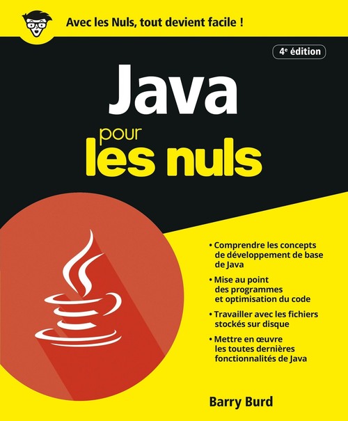 ebook cover of Java Pour les Nuls 4e édition, by Barry Burd