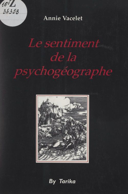 ebook cover of Le sentiment de la psychogéographe, by Annie Vacelet