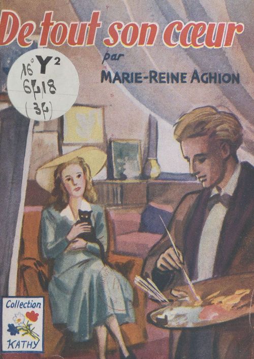 ebook cover of De tout son coeur..., by Marie-Reine Aghion