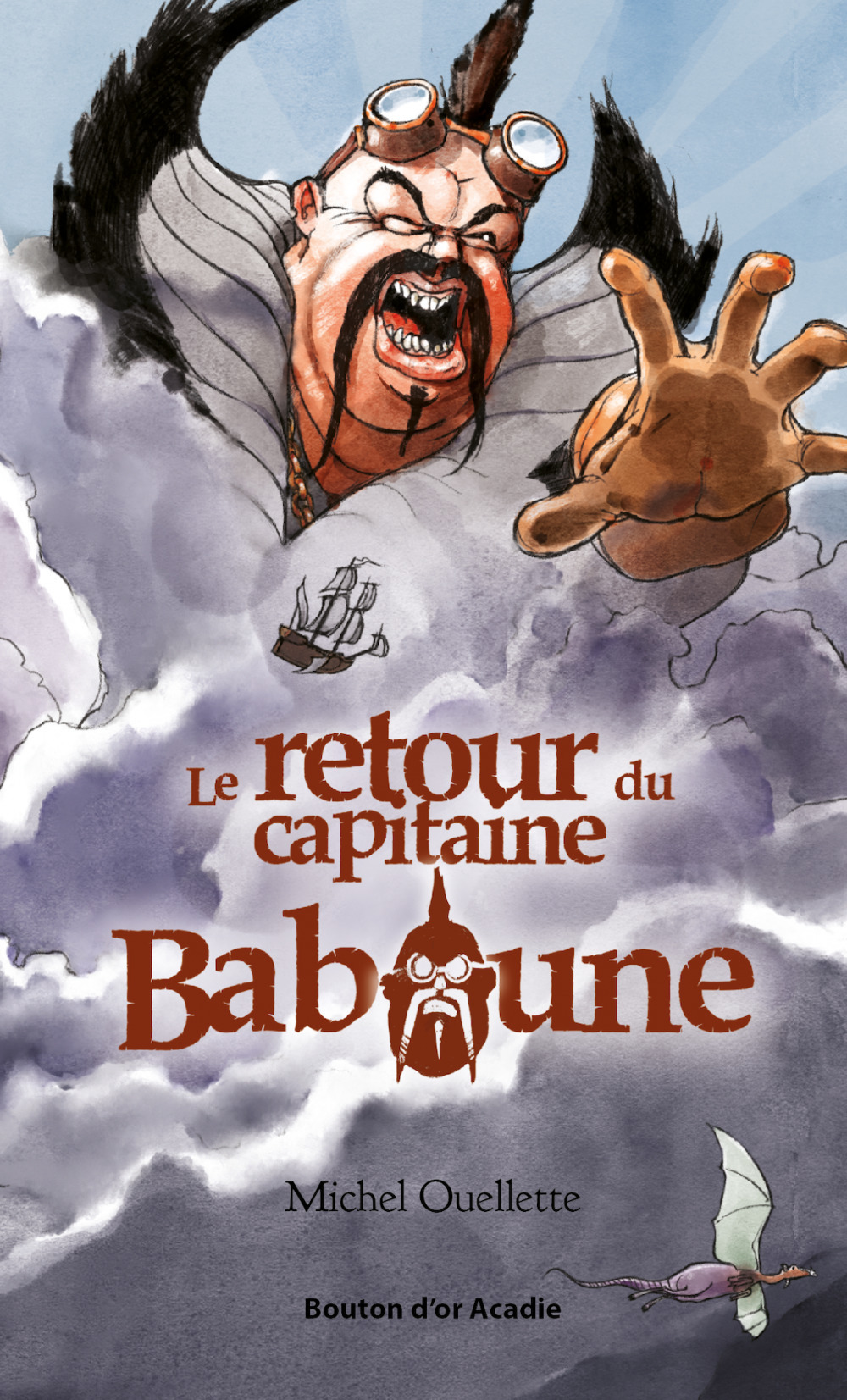 ebook cover of Le retour du capitaine Baboune, by Michel Ouellette