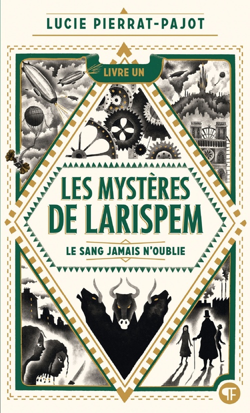 ebook cover of Les Mystères de Larispem (Tome 1) - Le sang jamais n'oublie, by Lucie Pierrat-Pajot, Donatien Mary