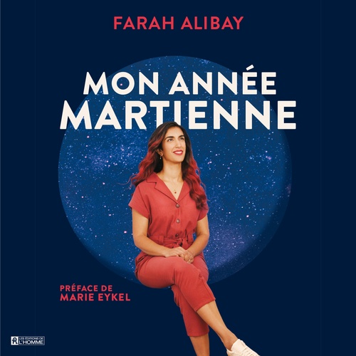 Couverture audiobook de Mon année martienne, de Farah Alibay