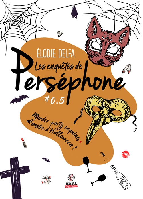 ebook cover of Murder-party coquine, désastre d'Halloween !, by Élodie Delfa
