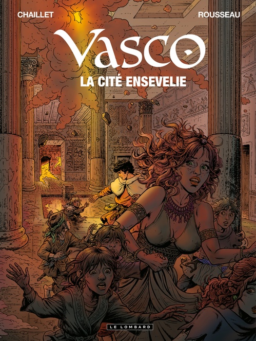 ebook cover of Vasco - Tome 26 - La Cité ensevelie, by Gilles Chaillet, Dominique Rousseau
